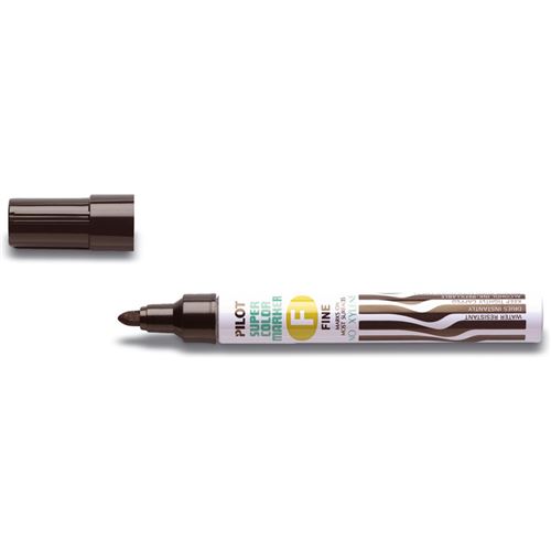 PILOT Marqueur permanent SUPER COLOR FINE, noir
