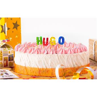 Bougies D Anniversaire Prenom Hugo Achat Prix Fnac