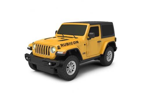 Rastar RC Jeep Wrangler JL boys 27 MHz 1:24 jaune