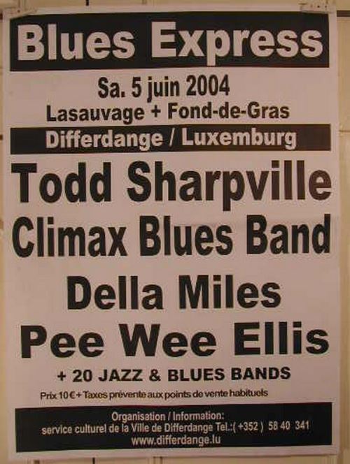Blue Express - 60x82 cm - AFFICHE / POSTER