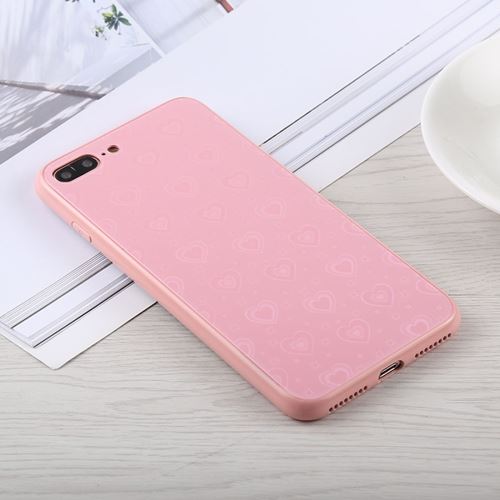 Iphone 8 Plus Coque Protection Plastique Dégradé Rose Als89892