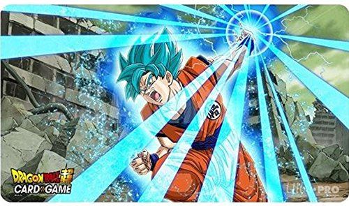 Tapis de jeu - Dragon Ball Super - Goku Super Saiyan Bleu + tube
