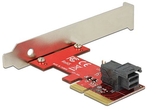 DeLOCK Carte PCI Express x4 > 1 x Interne SFF 8643 nvme # Low Profile de Facteur de Forme