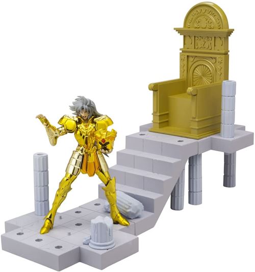 Figurine Saint Seiya - D.D. Panoramation Gemini Saga The Pope's Chamber + Bonus Athéna