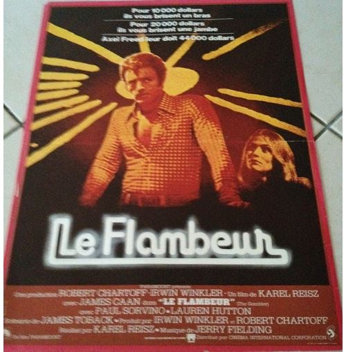 Le Flambeurs AFFICHE CINEMA ORIGINALE