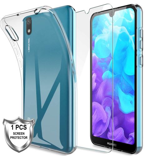 Housse coque pour Huawei Y5 2019 / Honor 8S avec Verre trempé protection écran