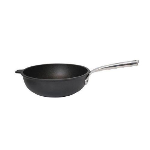 DE BUYER Sauteuse choc fonte et inox - ø 24 cm