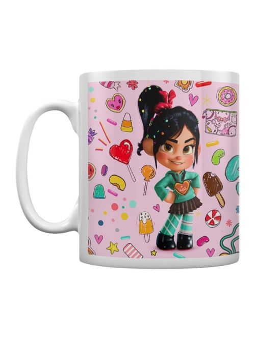 Wreck-It Ralph Tasse Vanellope Von Sweet blanc