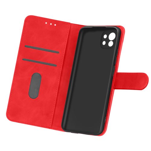 Étui pour Xiaomi Mi 11 5G Folio Intégrale Porte-carte Fonction Support Rouge