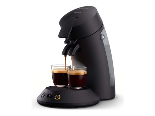 Non Communiqué Noir Piano Philips Senseo Original Plus Eco Csa210 - Machine À Café - 1 Bar