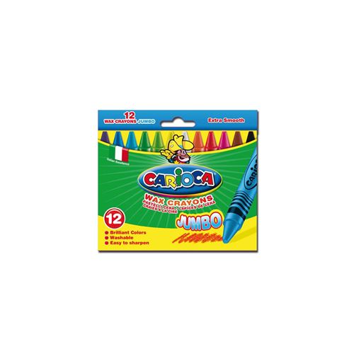 Carioca Wax Jumbo 12 Pièce(S)