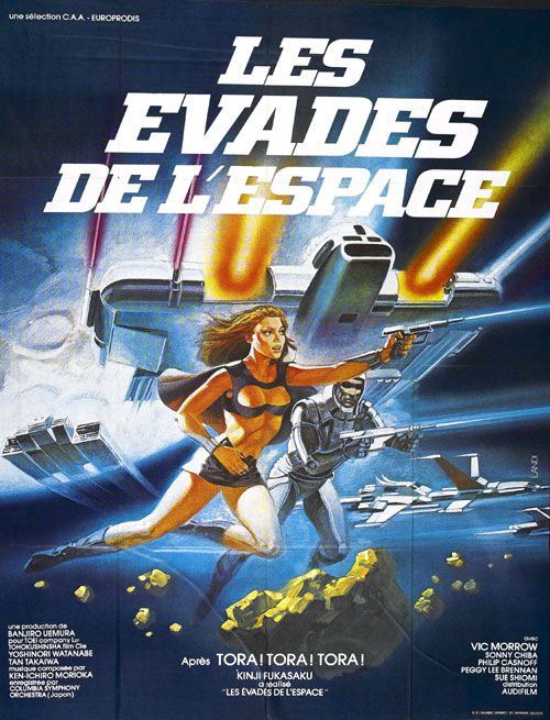 Les Evadés de l'Espace - 1978 - Kinji Fukasaku - 40x60cm - Affiche