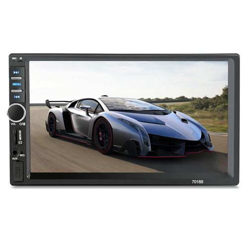 Autoradio Écran Tactile 7 Pouces Bluetooth Stéréo MP3 MP4 MP5 Caméra Recul YONIS