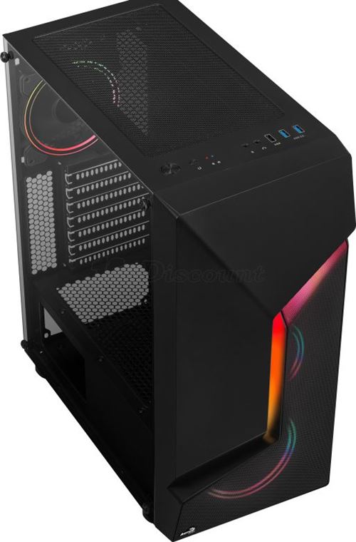 Aerocool Noir Scape-G-Bk-V2 Boitier Moyen Tour - Neuf - Image 3