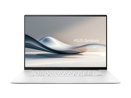 ASUS Zenbook S 16 OLED UM5606WA-RK084X - AMD Ryzen AI 9 - HX 370 / jusqu'à 5.1 GHz - Win 11 Pro - Radeon 890M - 32 Go RAM - 1 To SSD NVMe - 16" OLED 2880 x 1800 (3K) @ 120 Hz - Gigabit Ethernet - Wi-Fi 7, Bluetooth - blanc scandinave