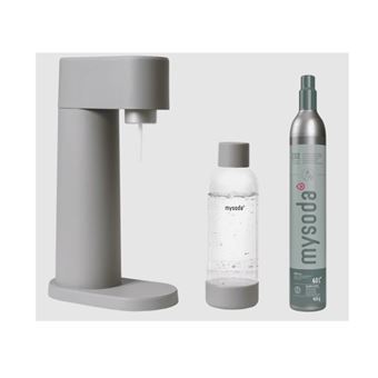 Pack machine à gazéifier l'eau gris Mysoda EUR-WD002F-MG-FR - 1