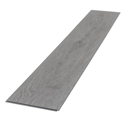 Revêtement de Sol pvc, Lames en Vinyle, 122cmx18cmx4,2 mm, Épaisseur 4,2mm, 7,7m²/35 Planches, Chêne Windswell Hickory, Bois Gris, Résistant à l'Eau,