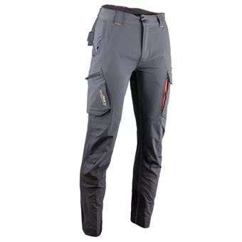 Pantalon de Travail Femme Stretch 4WAY Vénus Spécial Été - Gris nuit - T.52 - LMA - 1815-52 - 1