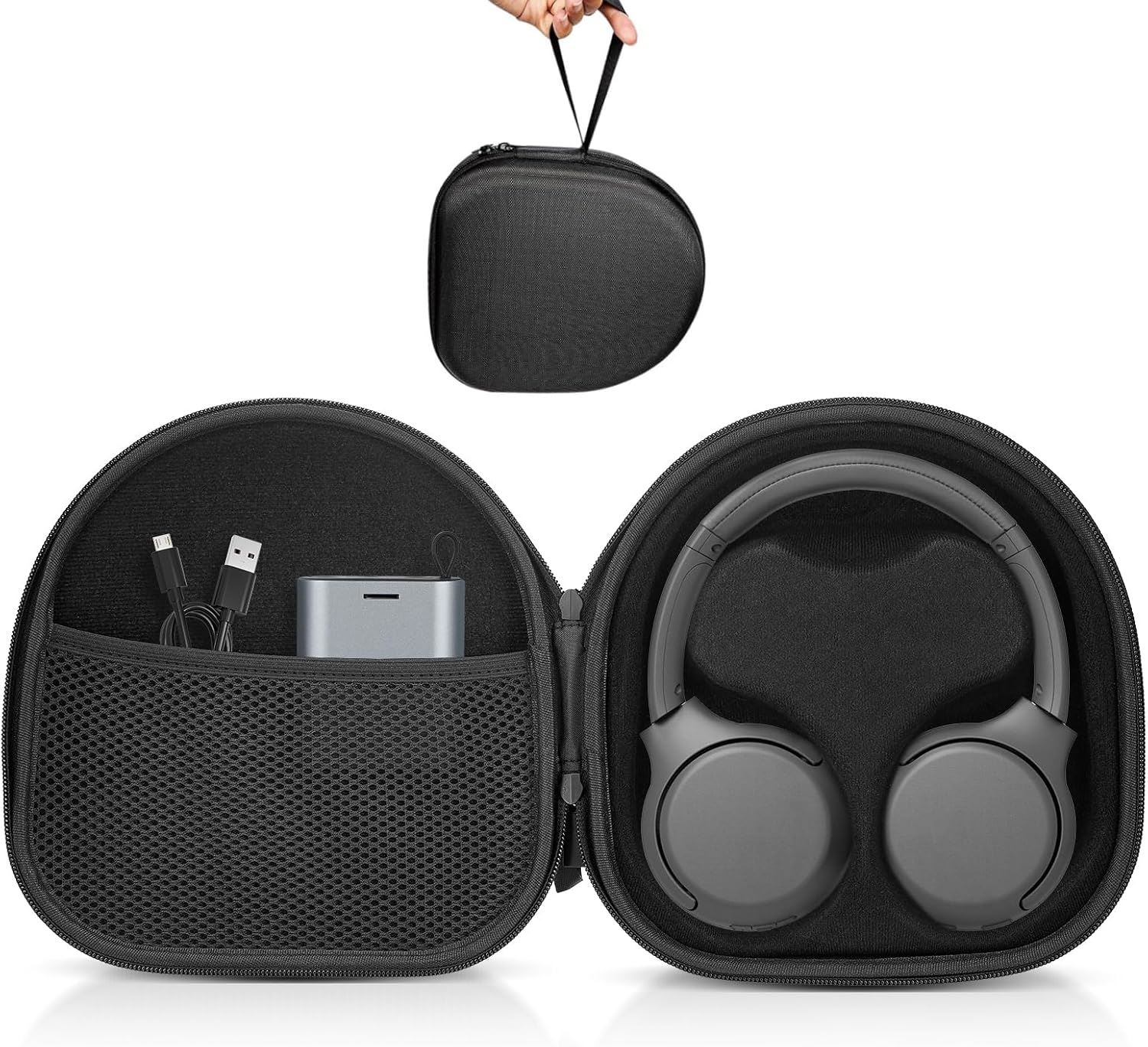 Housse Rigide Pour Casque Sony WH-1000XM4, WH-CH720N Et JBL 720BT - Étui EVA étanche Avec Dragonne