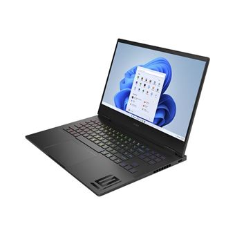PC portable gaming HP OMEN 16-wf0950nz 16.1" Intel® Core™ i9-13900HX Full HD Nvidia GeForce RTX 4070 32 Go RAM 2 To SSD Noir