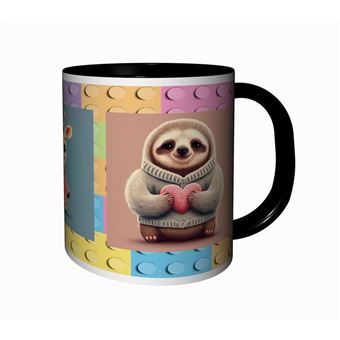 Mug Harry Potter Chibi - Tasse à Café 325 Ml, Céramique Blanche, Personnalisé, Neuf