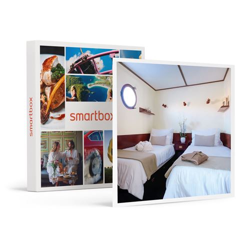 Coffret Cadeau SMARTBOX - 2 jours en famille à bord d'un bateau-hôtel au cœur d'Avignon- Séjour