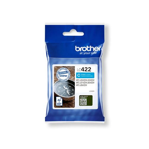 Cartouche d encre Brother LC422 Cyan