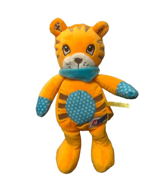 Simba ABC - Doudou hochet Tigre orange - 24 cm