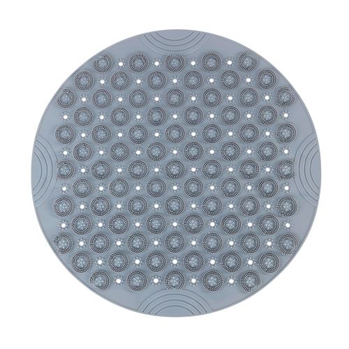 Wenko - Tapis de massage pour la douche - Gris