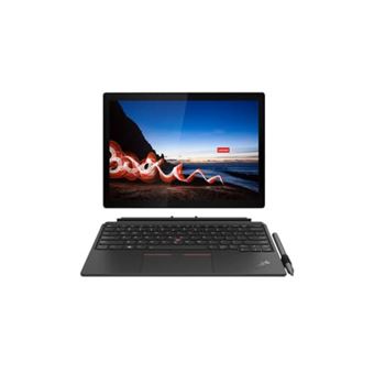 PC 2 en 1 Lenovo ThinkPad X12 20UW000KGE 12.3 FHD Intel Core i3-1110G4 8Go RAM LPDDR4X 256Go SSD Win 10 Pro Noir - 1