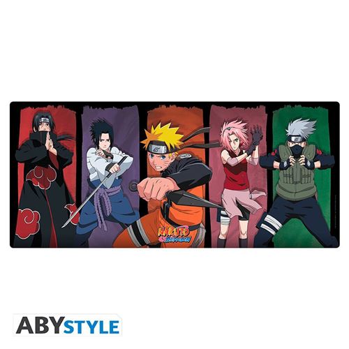 Non Communiqué Tapis De Souris Gaming Xxl - Naruto Shippuden - Groupe