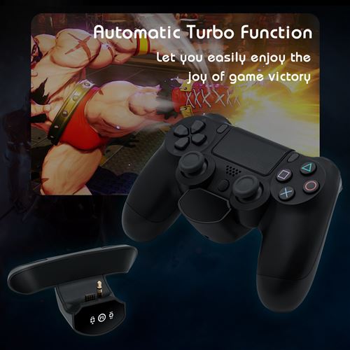 Fixation prolongée de bouton arrière de gamepad seulement pour le bouton  arrière de joystick de gamepad de 2ème génération de PS4 avec adaptateur  turbo de clé