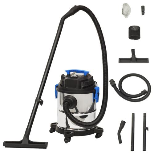 Non Communiqué Argent Aspirateur Sec Et Humide 1200 W 20 L É