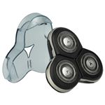 vhbw Tête de rasage compatible avec Philips RQ1251, RQ1260, RQ1275, RQ1280, S9000 Series rasoir électrique