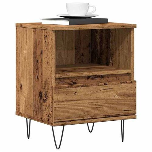 VIDAXL - Table de chevet - Style vintage - 40x35x50 cm - Image 3