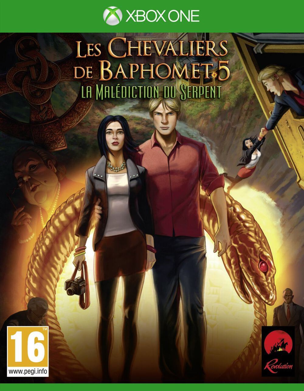 Les Chevaliers De Baphomet 5 – Microsoft Xbox One – PAL FR – Très Bon état
