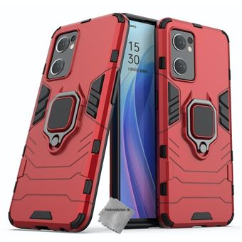 Housse étui Rigide Anti-choc Pour Oppo Reno 7 5G / Find X5 Lite + Verre Trempé Inclus - Neuf