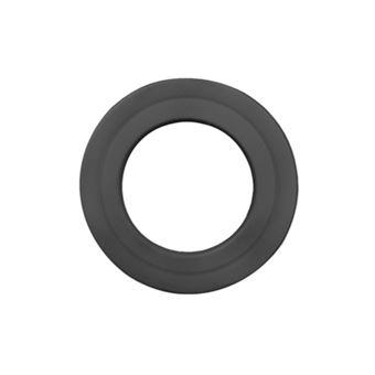 Rosace Cache-mur EPDM Noir Diamètre 80 Mm - Pour Passage De Tuyaux, Cheminées, Poêles Et Chaudières