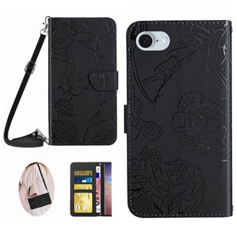 CYGNETT Étui Pour IPhone 16 Pro Avec MagWallet - Porte-cartes Et Support Intégré, Cuir Noir