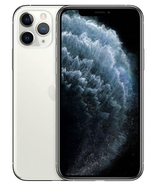 Apple iPhone 11 Pro 5,8'' 256 Go argent Reconditionné Nouvelle batterie