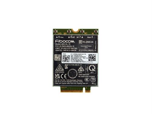 Tarjeta de Red HP XMM 7560 R+ WWAN LTE-Advanced Pro Sans Fil 1 Gbps Intégrée - Image 3