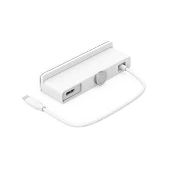 Hub USB Type-C 6 en 1 HyperDrive Blanc pour iMac 24"