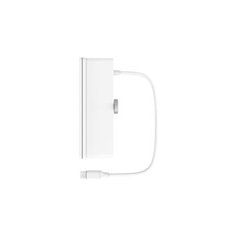 Hub USB Type-C 6 en 1 HyperDrive Blanc pour iMac 24"