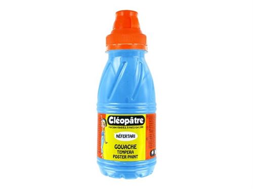 Cléopâtre NÉFERTARI - Peinture - gouache - bleu fluorescent - 250 ml