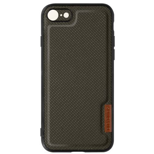 Coque pour iPhone 7 8 et SE 2020 Rigide Dos Tissu Série Fino Dux Ducis Vert