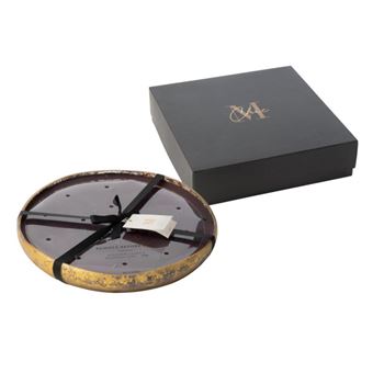 Bougie Parfumée Ronde "M-Chic" 37cm Oud & Amber - 1