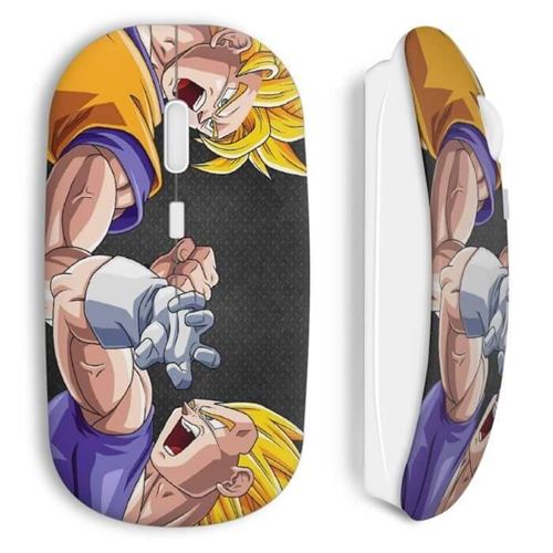 Souris sans fil goku vs vegeta dragon ball z Maniacase
