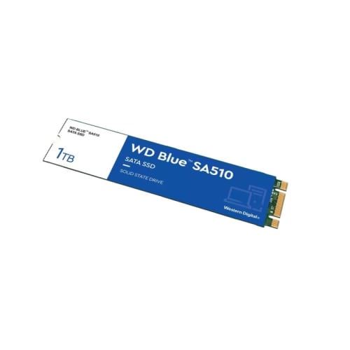 WD Blue SA510 WDS500G3B0B - SSD - 500 Go - interne - M.2 2280 - SATA 6Gb/s  - bleu - SSD internes - Achat & prix