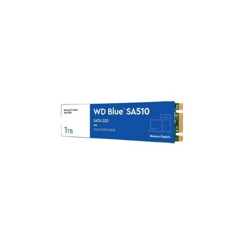 WD Blue SA510 WDS500G3B0B - SSD - 500 Go - interne - M.2 2280 - SATA 6Gb/s  - bleu - SSD internes - Achat & prix