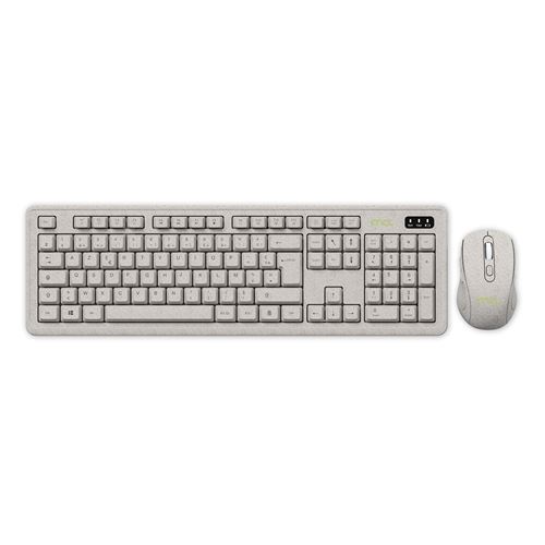 Mcl Beige Mp3b99aack2012biw Clavier Souris Incluse Universel Rf Sans Fil Azerty Français - Neuf - Image 4